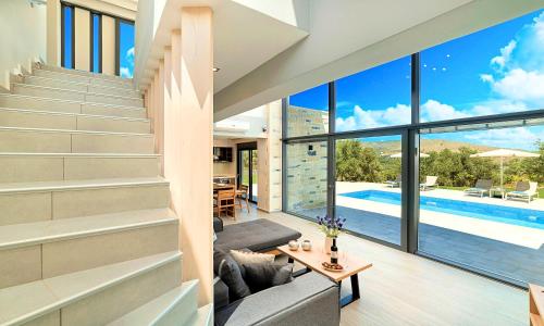 Πισίνα στο ή κοντά στο Moonlights Villas Heated Pool