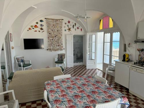 Masseria Forcatellaにあるキッチンまたは簡易キッチン