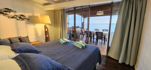 Cama o camas de una habitación en Villa Moana