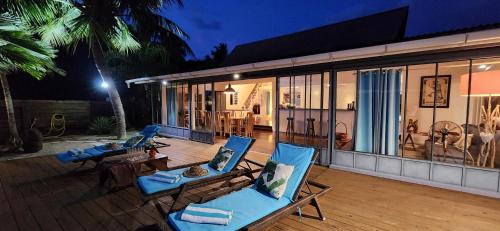 Un balcón o terraza de Villa Moana