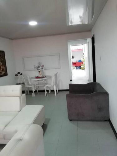Χώρος καθιστικού στο apartamento aura