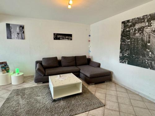 Χώρος καθιστικού στο Schnütgenhof Appartements