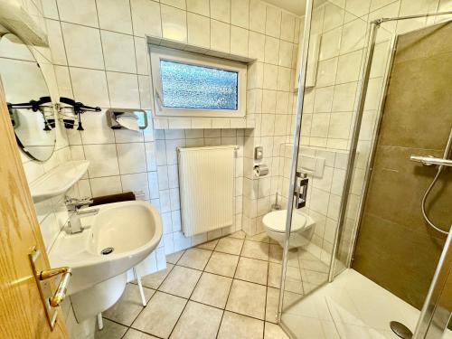 Ένα μπάνιο στο Schnütgenhof Appartements