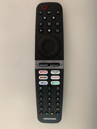 a remote control sitting on top of a table at Lieblingsplatz in Altenstadt