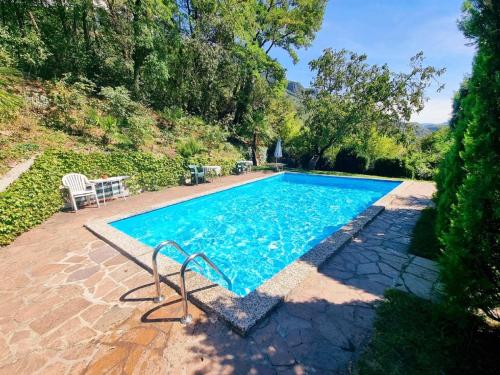 Πισίνα στο ή κοντά στο Suite Castel MeranO - panorama terrace and pool