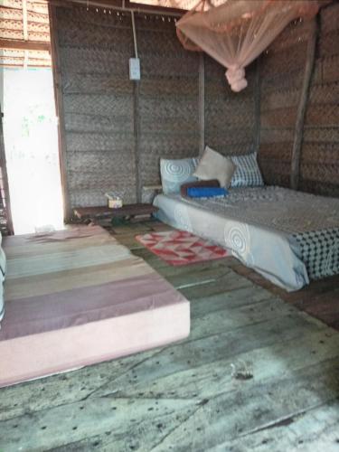 Postel nebo postele na pokoji v ubytování Soul connection. Chapter 2