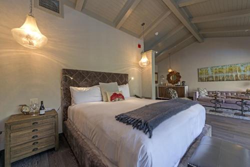 Ліжко або ліжка в номері Bernardus Lodge & Spa