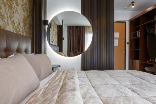 Cama o camas de una habitación en Limani Comfort Rooms