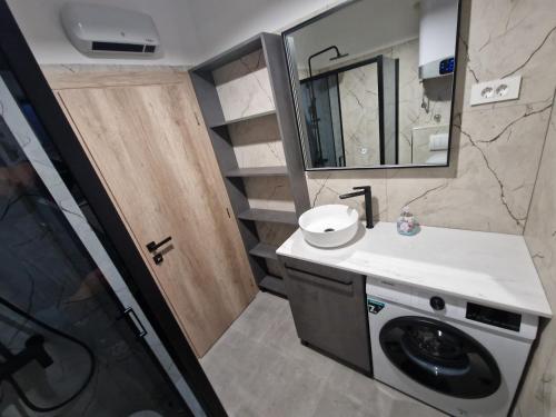 Kúpeľňa v ubytovaní Apartment Lisarica