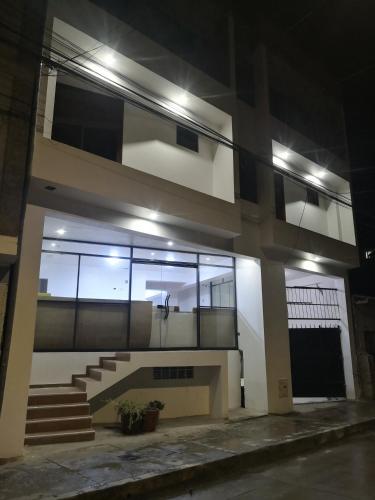 Bangunan di mana terletaknya hotel