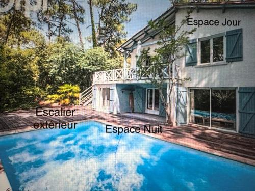 Photo de la galerie de l'établissement Villa avec piscine privée-4 ch-8 pers-Ronce les bains, à La Tremblade