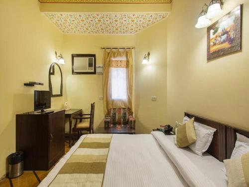 Katil atau katil-katil dalam bilik di Hotel Amer View