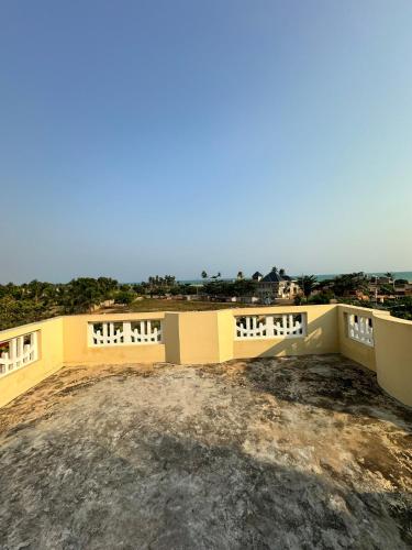 a view from the roof of a building at Ramaya Auberge Espagnole in Grand-Popo