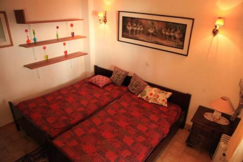 מיטה או מיטות בחדר ב-Casa Formiga RC2