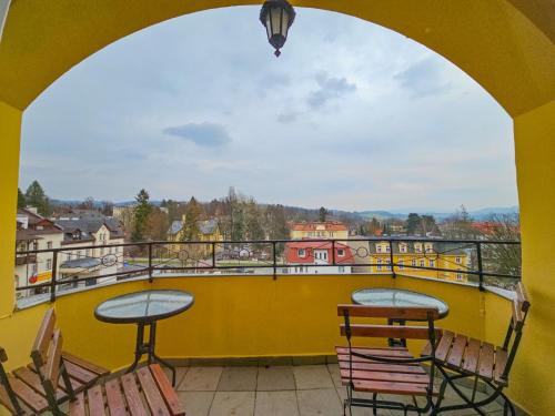 Balkoni atau teres di Willa Sanssouci