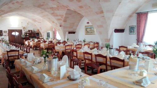 Restaurace v ubytování Relais La Giara
