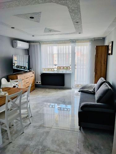 Χώρος καθιστικού στο Apartament Kościuszko
