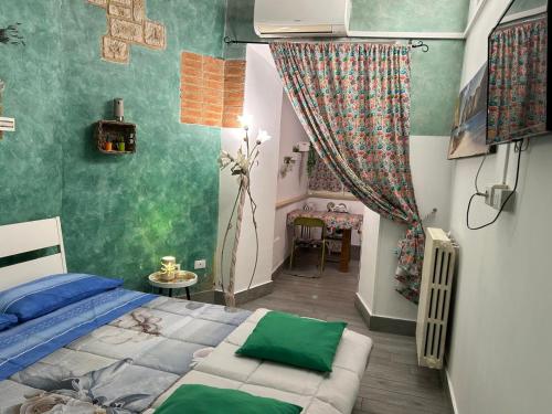 Postel nebo postele na pokoji v ubytování Suites Florence