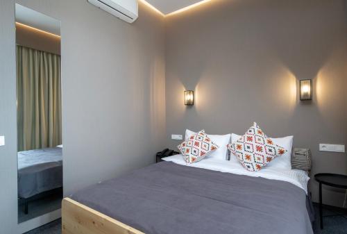 Cama o camas de una habitación en Almendinger Bolnisi