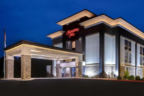 a rendering of the front of a hotel at Hampton Inn Natchitoches in Shamard Heights