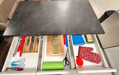 Die Bibliothek im Ferienhaus