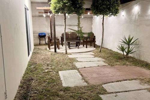 Κήπος έξω από το Agradable Casa Madeira Tijuana Rosarito