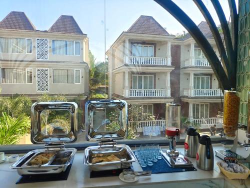 Balkón nebo terasa v ubytování Grand Continent Anjuna A Sarovar Portico Affiliate Hotel