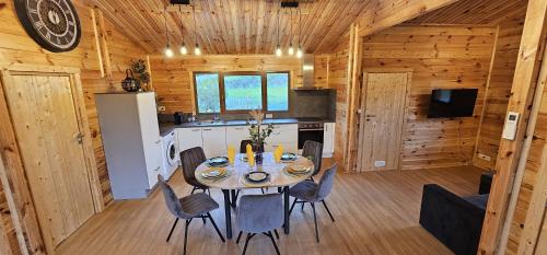 Dapur atau dapur kecil di Chalet Istres des Ardennes
