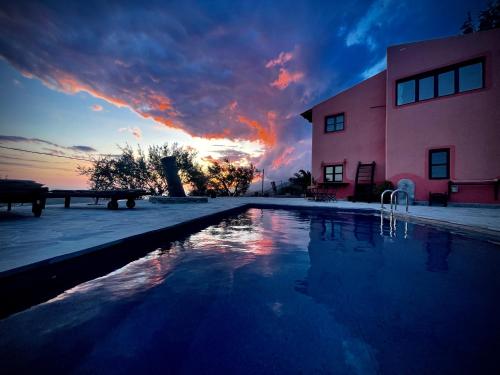 Бассейн в Villa, Südkreta, Plakias, Pool, bis 7 Personen или поблизости