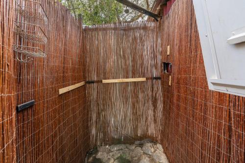 Koupelna v ubytování Cabaña Shadú