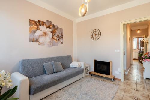 Χώρος καθιστικού στο Casa di Nonna Tosca Montecarlo