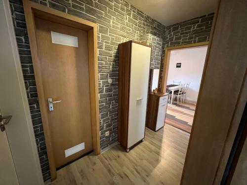 Η κουζίνα ή μικρή κουζίνα στο Wohnung in BadKissingen