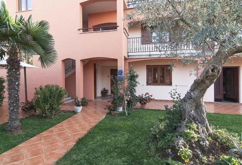 Zahrada ubytování Apartments Cvek