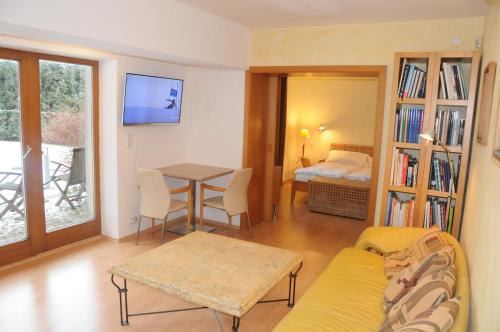 Postel nebo postele na pokoji v ubytování Apartmán v Lesoparku