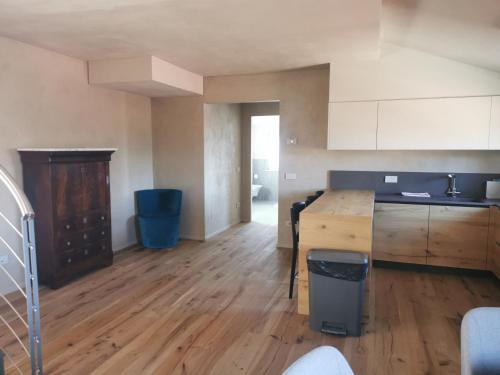 Kuchyň nebo kuchyňský kout v ubytování Eremus Relais