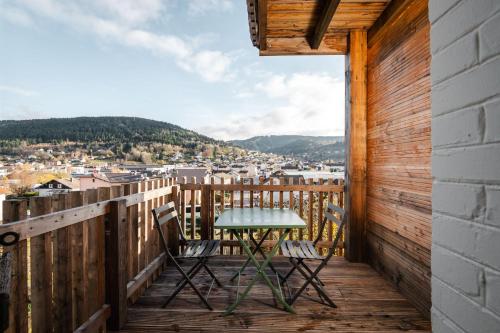 K2, appartement de standing avec terrasse et vue pistes