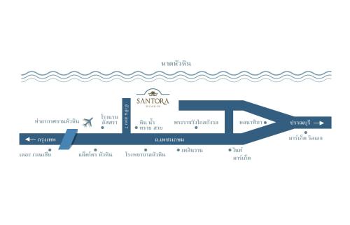 a diagram of the absorption of sulfur dioxide at The Crest Santora Huahin 4 Fl H(Monthly rate) in Hua Hin