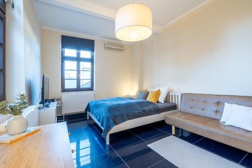 Privatzimmer -Haus Schweiz- in Bonnにあるベッド