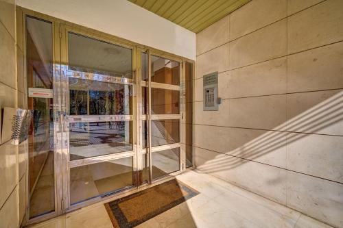 an empty room with a window in a building at La paz home by Clabao in Logroño