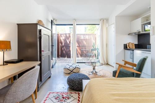 Photo de la galerie de l'établissement Le LilaRosa, Terrasse, Clim, Pkg, Centre Ville, à Montpellier