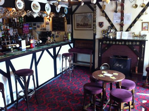 The lounge or bar area at Lamb & Flag Inn 