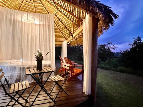 Zahrada ubytování Finca Terra Incognita - Wood cabins in the jungle