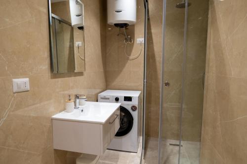 Kupaonica u objektu AEDNA Apartment