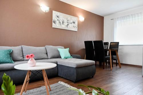 Χώρος καθιστικού στο Guesthouse Rubcic