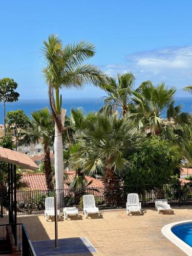 Wonderful apartment with ocean view! Madroñal. Tenerife South!