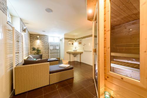 Postel nebo postele na pokoji v ubytování Residenz Hotel Leipzig