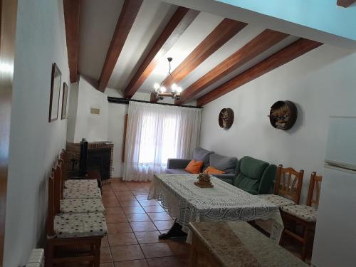 Posezení v ubytování Casa Manolita