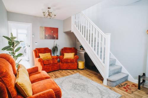Posezení v ubytování No10 Bristol - 2 Bedroom house with private garden and parking
