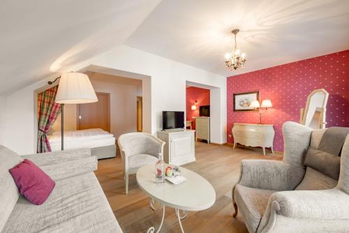 Posezení v ubytování Royal Hotel Hinterhuber