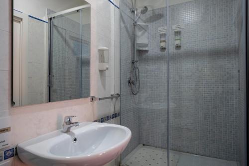 Koupelna v ubytování Bed & Breakfast FABROS